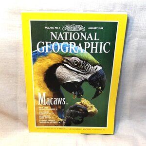 *** NATIONAL GEOGRAPHIC *** Jan., 1994 MACAWS